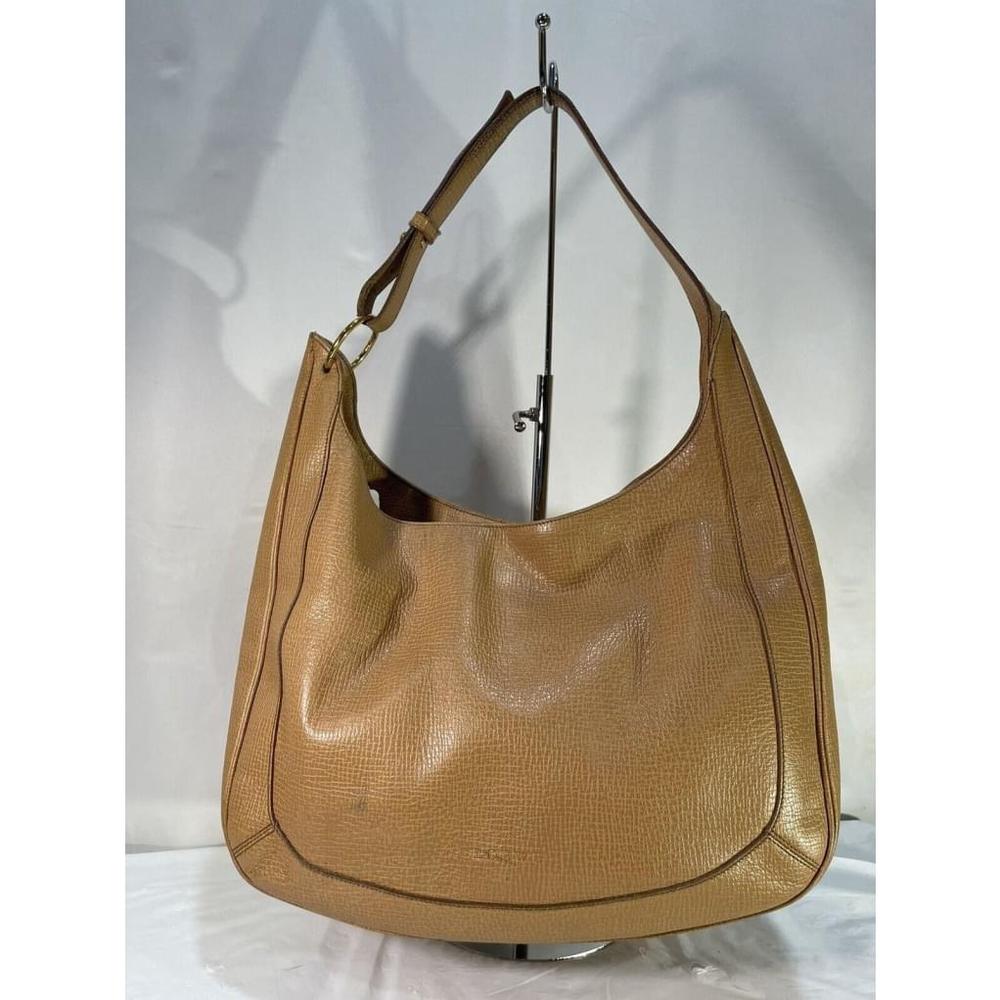 Loewe Logo Embossed Shoulder Handbag Leather